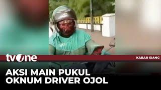 Viral Ojol Tendang Pesepeda hingga Terjatuh, Diduga Tidak Terima Jalannya Dihalangi | tvOne