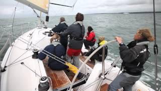 How to avoid a Chinese gybe when sailing downwind