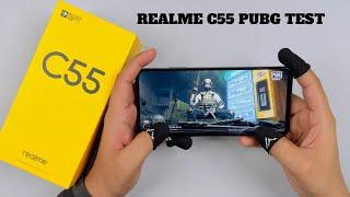 REALME C55 PUBG GAMEPLAY TEST LIVE ( PLAYERUNKNOWN'S BATTLEGROUNDS ) FPS GRAPHICS