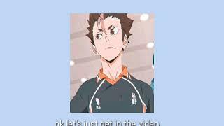 Haikyuu Text || Lyric prank |criminal|