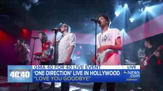 One Direction - Love You Goodbye (Live on GMA) HQ