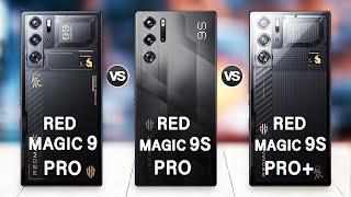 Red Magic 9 Pro Vs Red Magic 9S Pro Vs Red Magic 9S Pro Plus Specs Review