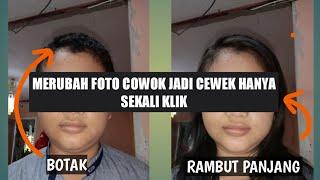 Cara Edit Foto Cowok Menjadi Cewek Hanya Sekali Klik yang Viral di TikTok