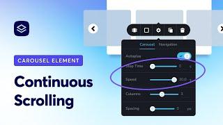 Continuous Smooth Scrolling for Carousel