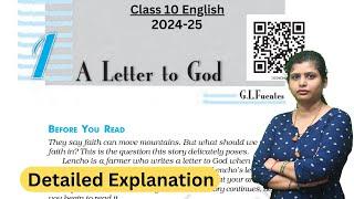 A Letter to God - CLass 10 English First Flight Chapter 1 | 2024-25