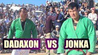 DADAXON VS JONKA SPORNI VAZIYAT KIM XAQ