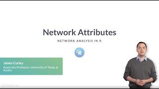 R Tutorial : Network Attributes