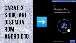 Cara fix sensor sidik jari / fingerprint di semua rom android 10 // redmi 4x (santoni)