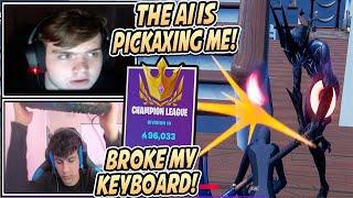 Streamers RAGE After Trying To Grind To CHAMPS Day 1! *Big Mistake* - Fortnite Funny & WTF Moments