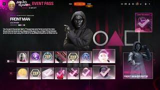 NEW Black Ops 6 Squid Game Event Pass UPGRADE FIRST LOOK! (SQUID GAME Premium Upgrade Battle Pass)