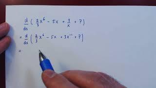 The Sum/Difference Rule - Example 1