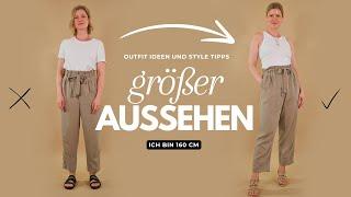 Wie du größer und schlanker aussiehst durch Kleidung - Outfit Ideen für Petites | Das weiße Reh