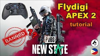 How to play PUBG NEW STATE  using gamepad ( Flydigi APEX 2 ) @Flydigi