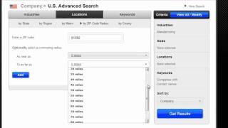 CareerSearch v3 - U.S. Advanced Location Search Using Zip Code Radius