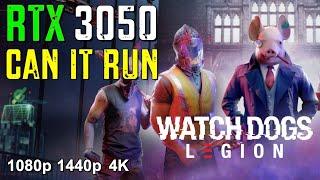 RTX 3050 - Can it Run Watch Dogs Legion | Benchmark and best settings | Should you buy 3050 for..?