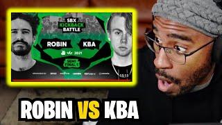 Robin vs KBA | Semifinal 1 | SBX KBB21: LOOPSTATION EDITION (REACTION)