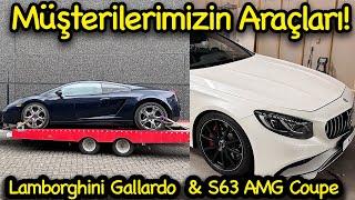 Müşterilerimizin Araçları | BMW 750i, Lamborghini Gallardo, S63 AMG Coupe 4Matic | Japonic Trade