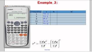 Edexcel S1 Tutorial 5 Measures of Dispersion