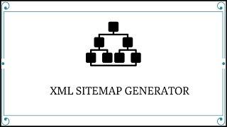 XML SITEMAP GENERATOR Tool31-Support upto 5000 URL