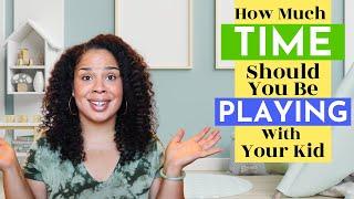 Do You Play Enough with Your Kids? + Independent Play Tips | The Mom Psychologist