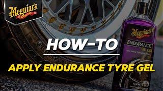 How to Dress your Tyres with Meguiar's Endurance Tyre Gel