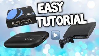 HOW TO USE ELGATO HD 60 WITH PS3 - Elgato 60 Setup PS3 HDMI Splitter - Elgato PS3 Tutorial