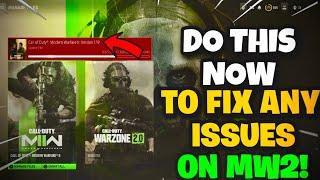 HOW TO FIX DEV ERRORS ON MODERN WARFARE 2 & WARZONE 2 AFTER UPDATE 1.19!