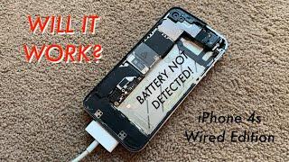 Will it Work? - Using iPhone 4s Without a Battery | The Tech Boy