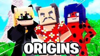 Miraculous Ladybug and Cat Noir  ORIGINS  Minecraft Movie Animation