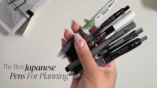 The Best Japanese Pens For Planning | Cloth & Paper