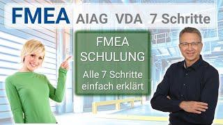 FMEA AIAG VDA  7 Schritte einfach erklärt - FMEA Qualitätsmanagement  #Qualität  @OECplus