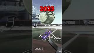 2016 vs 2023 Rocket League  #rocketleague #shorts