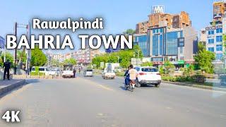 Driving in the Bahria Town - Pakistan Rawalpindi 2022 (4K)