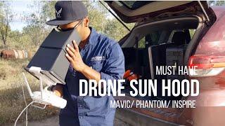 The best sun hood for DJI Mavic, phantom or Inspire!