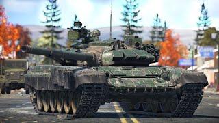 Russian Top Tier Gameplay T-72B3 - T-90A & T-80BVM || War Thunder
