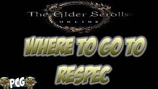 The Elder Scrolls Online  Where to Respec your Skills and Attributes and Price