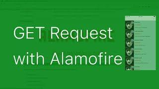 41-Alamofire#2.Send GET request and receive response JSON fetched to UITableView