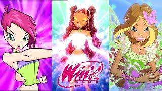 Winx Club: All Transformations Up To Butterflix!