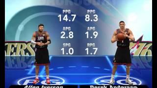 NBA 2K14. Preview.Final 2000. PHI vs POR