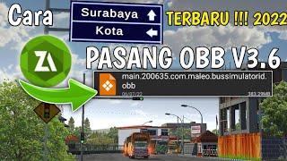 Cara Pasang OBB Bussid V3.6 Terbaru!! 2022 || Bus Simulator Indonesia Tutorial