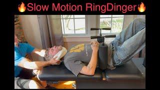 Crazy Slow Motion Ring Dinger® Reactions!! Enjoy! #Technique#Sciatica#HerniatedDisc#Adjustment
