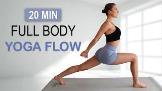 20 Min YOGA FLOW | Full Body Strength + Flexibility | Feel Good + Stretch | No Repeat