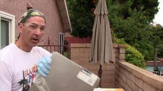 Stucco Repair Series Part 9   How to Install Rapid Set Stucco Patch