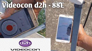 Videocon d2h signal setting! DTH Entenna Direction Finder! Quicksat Satellite Director Updated 2022!