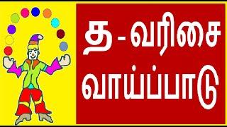 த வரிசை வாய்ப்பாடு / tha varisai vaipadu in tamil