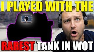 I Played with The RAREST Tank in World of Tanks!