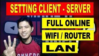 Setting Server dan Client - 3 Cara Menghubungkan Client Ke Server, Server ke Client