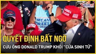 Quyết định bất ngờ trong tích tắc đã cứu mạng ông Trump trong vụ ám sát