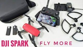 DJI Spark Drone & Fly More Combo REVIEW with Sample Videos