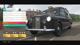 Forza Horizon 4 - 3 Stars on ALL ISHA'S TAXI MISSIONS - GUIDE (Including Shortcuts)